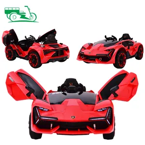 New Design Rechargeable Kids Ride on Car 12V Battery Electric Baby Toy Plastic Red MU Unisex 4 Wheel Suspension System CN;ZHE