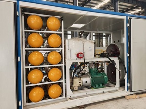 Estación de Reabastecimiento de <span class=keywords><strong>Gas</strong></span> Natural CNG Móvil Langrun, Montada en el Suelo con Dispensador de Combustible CNG 220V - Product Image 4