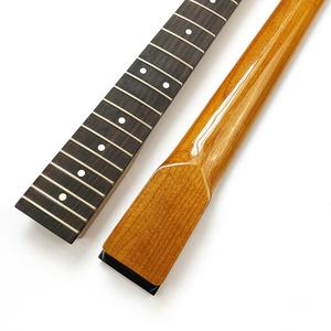 Mástil de Guitarra TL Vintage de 22 Trastes y 25.5 Pulgadas con Acabado Brillante, Madera de Arce Tostada y Diapasón de Palisandro - Product Image 4