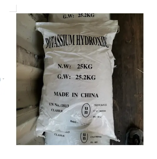 KOH/potasyum hidroksit/potassa kurutucu olarak kullanılan, emici, potasyum sabun CAS 1310-58-3