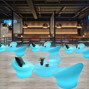 Đèn LED Bằng Nhựa Hiện Đại Giá Rẻ Nhà Máy 2021 Đồ Nội Thất Ghế Sofa Đơn - Product Image 5