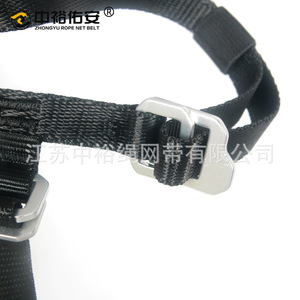 Ascendedor de cuerda con red de sujeción Zhongyu Js 302 8-13mm de aleación de aluminio para equipo de escalada - Product Image 3