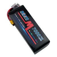 Batterie Lithium Polymère MOLIPO HR0670HV pour Drone FPV 4S 6S 8S 7000mAh, Haute Décharge, Haute Tension, pour UAV RC 7-10 pouces et Appareils Électroménagers