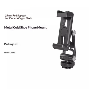 Support de téléphone <span class=keywords><strong>en</strong></span> métal pour prise de vue horizontale/verticale sur lit, compatible avec les séries Android/DJI RS Stabilizer - Product Image 5