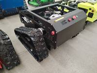 Nouveau Robot Tondeuse Débroussailleuse 2026 pour Nivellement du Sol et Coupe de l'Herbe, Idéal Petites Exploitations Agricoles, avec GPS Automatique