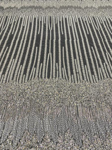 ハイエンド3/5mmスパンコール刺繍レース生地ビーズアップリケ付き高級伝統的なウェディングドレスビーズチューブ刺繍 - Product Image 6