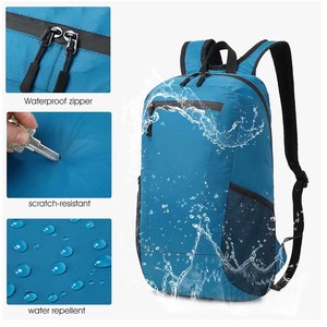 Sacs à dos pliables ultralégers pour l'escalade en plein air, <span class=keywords><strong>sac</strong></span> à dos <span class=keywords><strong>de</strong></span> <span class=keywords><strong>sport</strong></span> en polyester 15L, imperméable, pliable, léger, pour la <span class=keywords><strong>randonnée</strong></span> - Product Image 3