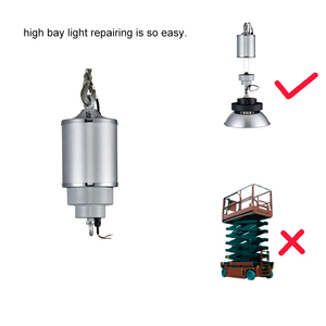 Elevador de Lámparas LED Inteligente para Techo Alto, Carga de 15 kg, Control Remoto, 110V-220V, Cable de Acero Doble - Product Image 5