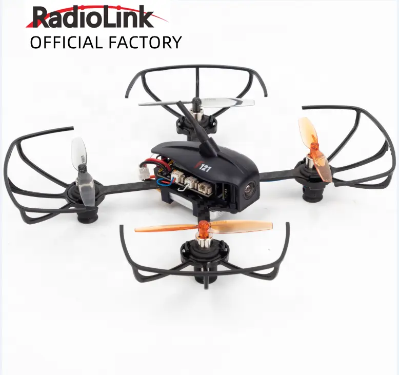 Radiolink F121 FPV Screen Racing Drone Kit Mini Quad OSD Camera Accessories Assemblable RTF FPV Version UAV with RC T8S Radio