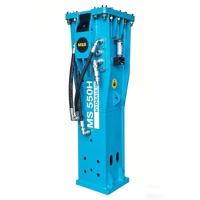 Équipement de forage de roche pour carrière MSB550, brise-roche hydraulique pour excavatrices de 18 à 26 tonnes SY200 SY205C SY215, pièces et accessoires