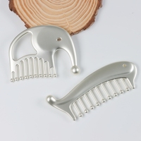 Outil de massage Gua Sha en acier inoxydable avec logo personnalisé, plaque Gua Sha, outil Gua Sha en acier inoxydable pour le visage