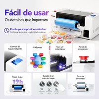 InkSonic VF13 Imprimante UV DTF A3 avec Plastifieuse et PC Portable Double XP600 Film AB Cristal Vente en Gros