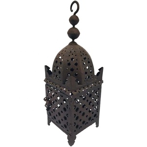 Moroccan Hurricane Moorish Metal Candle <b>Lantern</b> New Design Handmade Hanging Candle Holder High Finished Trendy Candle <b>Lantern</b> - Product Image 1