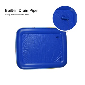 Piscine <span class=keywords><strong>gonflable</strong></span> géante en PVC écologique Sunshine avec fond à bulles souples pour enfants et familles, idéale pour l'extérieur et le jardin - Offre spéciale - Product Image 4