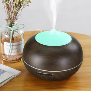 Difusor de Aromaterapia Clásico con Acabado de Madera, Humidificador Ultrasónico de 400 ml, Funcionamiento Silencioso, Alimentación por USB, para Uso Doméstico - Product Image 2
