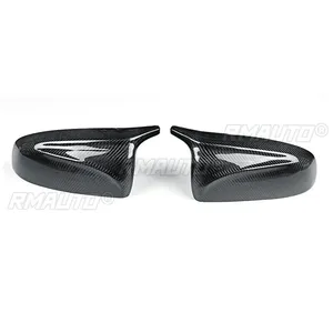 Cubierta de Espejo Retrovisor Lateral de Fibra de Carbono Real Estilo M para BMW X5 X6 E70 E71 2007-2013 - Product Image 2