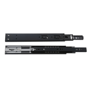 Xinbao Detective Rebounder Self Closing <b>Slide</b> Rail Cold Rolled Steel Furniture <b>Drawer</b> Hardware Push Button Guide Rail - Product Image 5