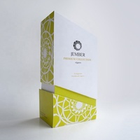 Boîte d'impression personnalisée en cèdre espagnol humidor papier cadeau boîte d'emballage de tabac à cigares