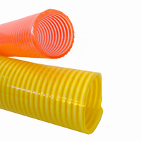 Tuyaux d'aspiration d'eau et de semis pneumatique en PVC flexible transparent de 3 pouces et 4 pouces, certifiés ISO9001