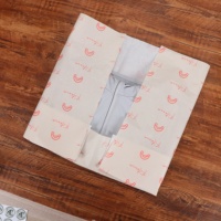 Papier d'emballage de luxe avec logo imprimé personnalisé, papier cadeau de Noël, papier de soie pour emballage de boutique haut de gamme