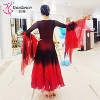 B-24108 personnalisé nouvelle robe de danse de salon standard international robes de danse de salon en soie perlée de haute qualité à vendre
