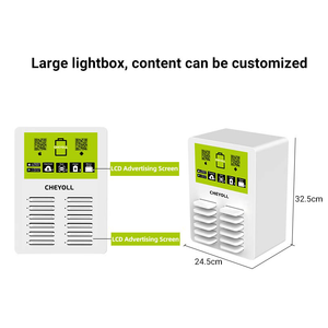 Station de partage de batteries externes Cheyoll avec code QR pour smartphone, 12 ports, système de location, Wi-Fi - Product Image 4