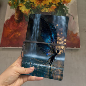 Cuaderno creativo A6 grueso 2025, 80 hojas, moderno y elegante estilo innovador, ideal para registros <span class=keywords><strong>de</strong></span> programación <span class=keywords><strong>de</strong></span> notas diarias con <span class=keywords><strong>Fa</strong></span> - Product Image 1