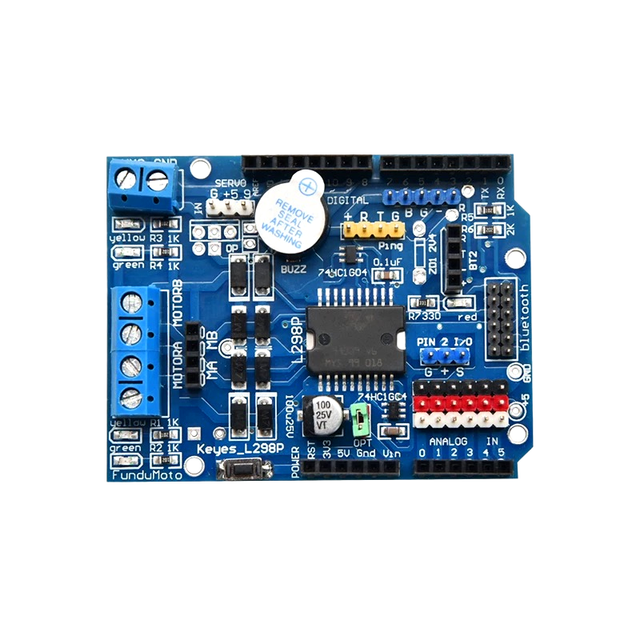 Bssy)the L298p Motor Shield Stepper Drive Module Drives Expansion Board