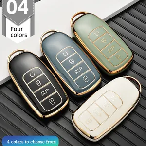 Fashionable TPU Remote Car Key Case Cover For Chery Tiggo 8 PLUS 8 Pro 7 Pro Arrizo 5 PLUS 2021 Omoda C5 5 Fx Holder Accessories