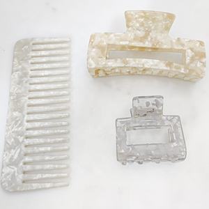 New Coreano di Modo Accessori Dei Capelli Per Le Ragazze Capelli Acetato clip di Set clip di Capelli Artiglio E Pettine Set Per Le Donne di Alta clip di qualità - Product Image 6