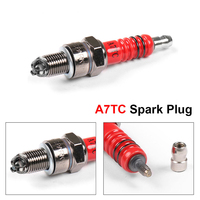 Bougie d'allumage à 3 électrodes Racing A7tc pour ATV, scooter, moto tout-terrain, karting 50cc 110cc 125cc 150cc