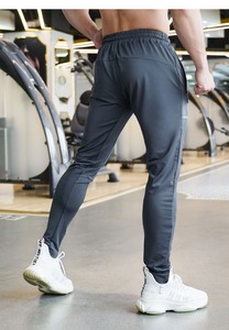 Pantalons pour hommes OEM délavés, décontractés, style sport, pantalons d'été pour hommes en stock pantalons de course - Product Image 5
