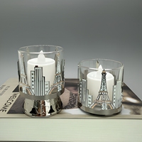 Vente en gros de souvenirs touristiques en métal de Dubaï, cadeaux, mini-artisanat métallique élégant, souvenirs touristiques, porte-bougie chauffe-plat personnalisé