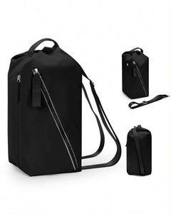 Muestra gratuita, venta al por mayor de fábrica, bolsas de yoga Lulu con logotipo personalizado, bolsas de fitness impermeables de moda, bolsas cruzadas para el hombro, bolsas de gimnasio. - Product Image 1