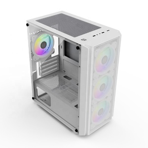 Boîtiers de ventilateurs ARGB professionnels JNP, armoire de jeu, ordinateur de bureau <span class=keywords><strong>RGB</strong></span> ATX, système de refroidissement par eau, alimentation, ordinateur de jeu, boîtier <span class=keywords><strong>PC</strong></span> - Product Image 2