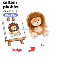 Peluche personnalisée Léopard, jouet en peluche doux, poupée réaliste de chat sauvage, mascotte avec logo personnalisé, cadeau