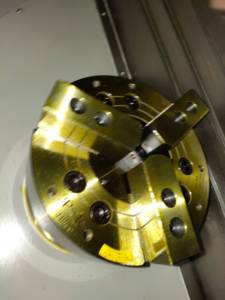 Hansun เครื่องกลึง CNC แกน x 1040มม. 8นิ้วกระบวนการโลหะ66มม. แกนหมุนแกนหมุน HS-8L เจาะ - Product Image 3