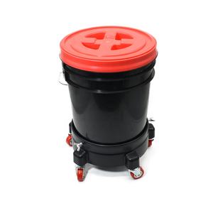 ShineOpen Seau de lavage à 360 degrés Chariot mobile rond pouvant contenir un seau de 5 gallons - Product Image 6