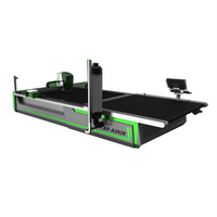 Pas encore d'avis CNC Tissu Vêtements Machine de découpe de bureau Textile Toile Fourrure Tissu tissé Équipement de coupe Presse à huile