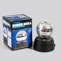 Projecteur de scène à surface miroir à éclairage dynamique haute luminosité et large couverture, type boule disco, pour DJ et événements sur piste de danse