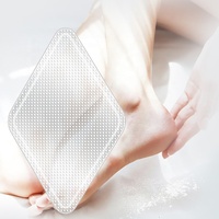 Nouveau Logo ovale en cristal haute qualité professionnel Nano verre frotter râpe double pédicure dissolvant peau morte calus callosités pied fichier