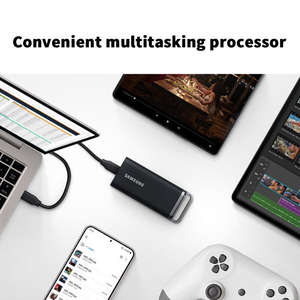 Disco Duro Externo SSD Samsung T5 100% Nuevo y Original, 2TB USB <span class=keywords><strong>3</strong></span>.1, Unidades de Estado Sólido de 4TB y 8TB <span class=keywords><strong>para</strong></span> Computadora de Escritorio y Portátil - Product Image 2