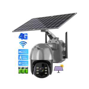 กล้องวงจรปิดไร้สาย LTE 3MP สำหรับภายนอกอาคาร กล้อง IP ระบบรักษาความปลอดภัย WIFI รองรับซิมการ์ด 4G กันน้ำ มองเห็นในเวลากลางคืน ใช้พลังงานแสงอาทิตย์ - Product Image 1