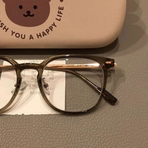 <span class=keywords><strong>Lunettes</strong></span> de myopie ultra-légères Advanced Sense Little Red Book <span class=keywords><strong>anti</strong></span>-<span class=keywords><strong>lumière</strong></span> <span class=keywords><strong>bleue</strong></span>, monture complète pour femme, style punk, avec texte alphanumérique - Product Image 4