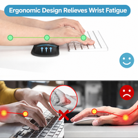 Alas Mouse dan Penyangga Pergelangan Tangan Keyboard Gaming Karet Ukuran Khusus, Desain Cetak Sublimasi Anti Radiasi, untuk Kantor dan Rumah