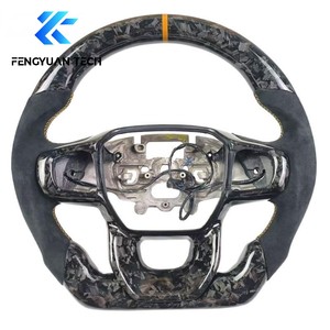 Volant de voiture personnalisé en fibre de carbone pour Ford Ranger Raptor GT F150 Mondeo Fiesta T7 Kuga Focus RS <span class=keywords><strong>ST</strong></span> MK3 MK4 <span class=keywords><strong>Escort</strong></span> 2023 2019 - Product Image 5