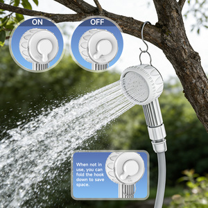 Portable Rechargeable Shower <b>Pump</b> 5200mAh <b>Battery</b> Intelligent LED Display IPX7 Waterproof Electric Outdoor Hiking Pet Rinser - Product Image 4