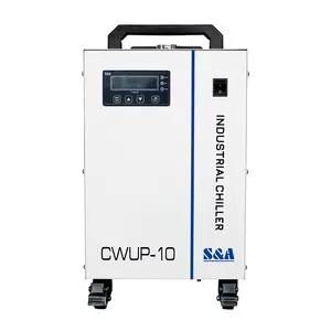CWUP-10工业6L UV激光冷水机系统精密温度控制
