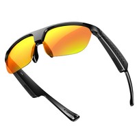 Lunettes Intelligentes Audio Sans Fil, Monture Amovible, Verres Interchangeables, Design Tendance pour les Vacances
