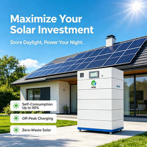 Système de stockage d'énergie solaire hybride commercial et industriel tout-en-un avec batterie au lithium LiFePO4 de 100 kWh 50 kW - Product Image 2